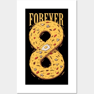 Pizza Forever Posters and Art